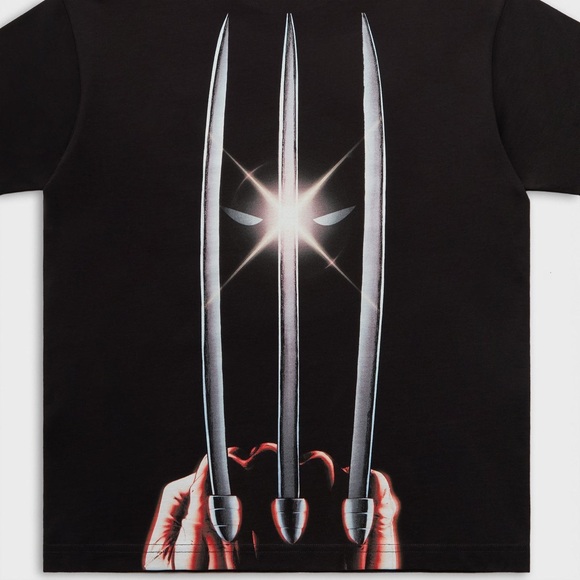 KITH Marvel Vs Capcom | Marvel Kith Wolverine Vintage Tee Black Logo T-Shirt XXL - Picture 6 of 9